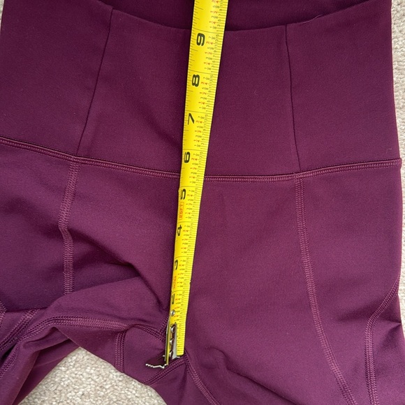 Girlfriend Collective, Purple Plum Colored Leggings,Size XXS - Picture 8 of 8